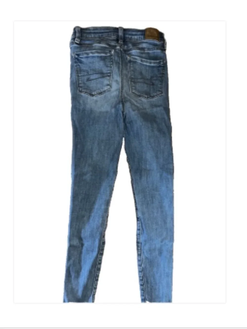 American Eagle Ne(X)t Level Stretch Skinny Jeans | Size 0 Regular | Light Wash